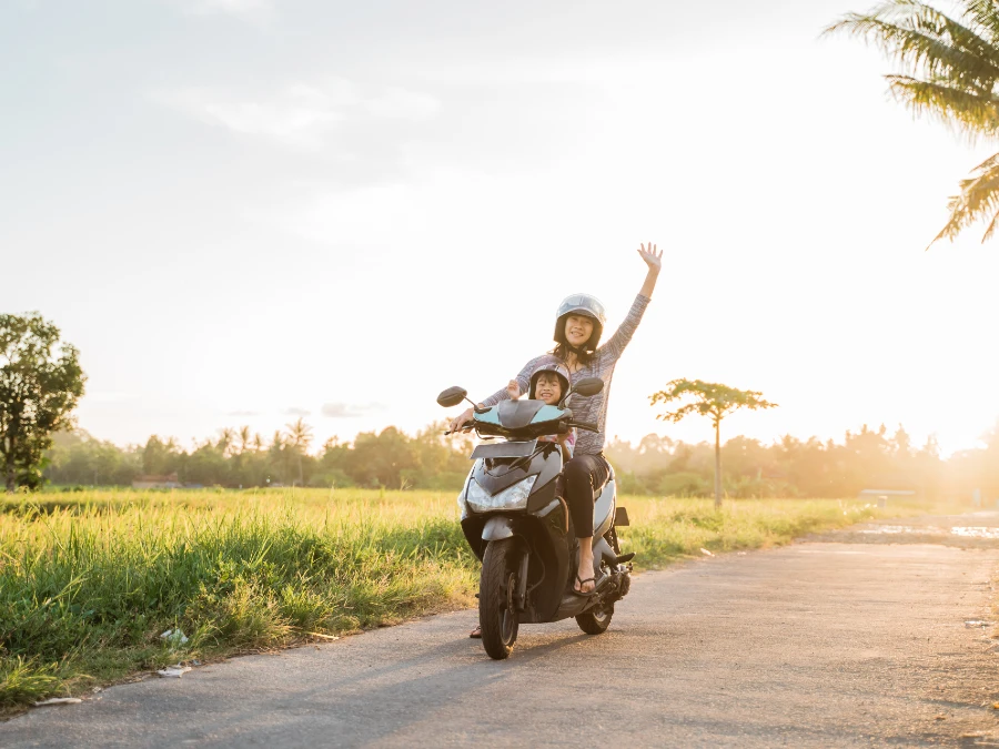 バイク乗り同士のコミュニケーション？